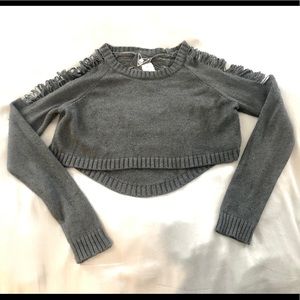 RP4LF Grey Crop Top - One Size